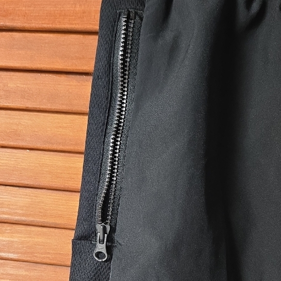 Kids Nike Black Track Pants with White Swoosh Accent - Picture 2 of 6